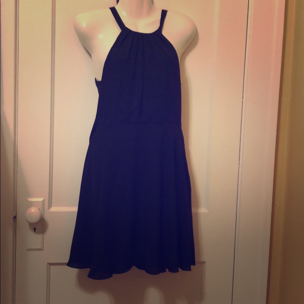 Express Chiffon Dress - Black